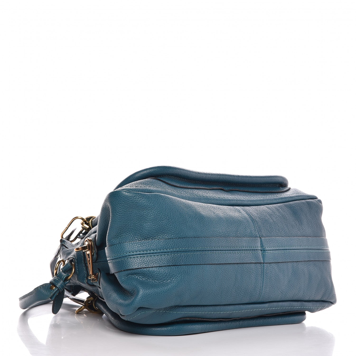 Chloe Calfskin Medium Paraty Peacock Blue 5 of 11