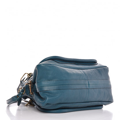 Chloe Calfskin Medium Paraty Peacock Blue 5 of 11