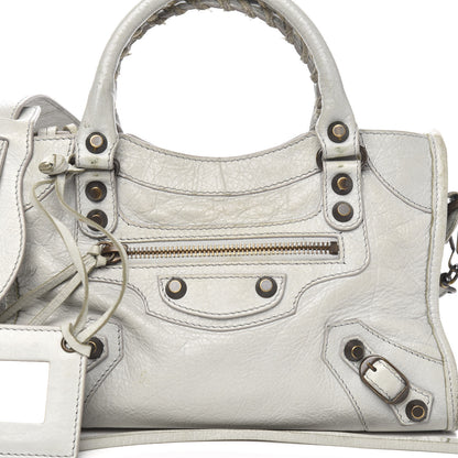 Balenciaga Agneau Classic Hardware Mini City Gris Glace 15 of 15