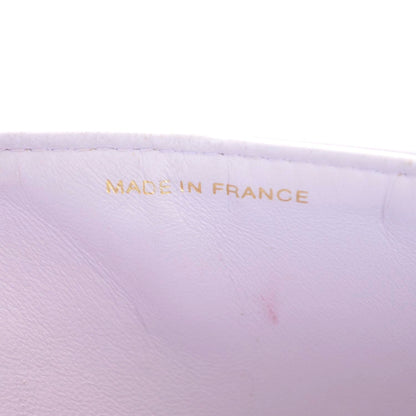 Chanel Lambskin Quilted Small Double Flap Lilac 9 of 11