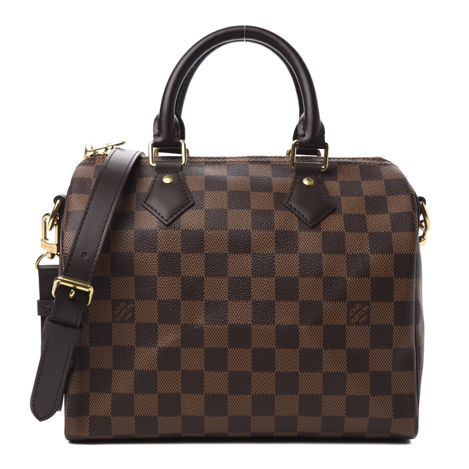 Louis Vuitton Damier Ebene Speedy Bandouliere 25 1 of 12