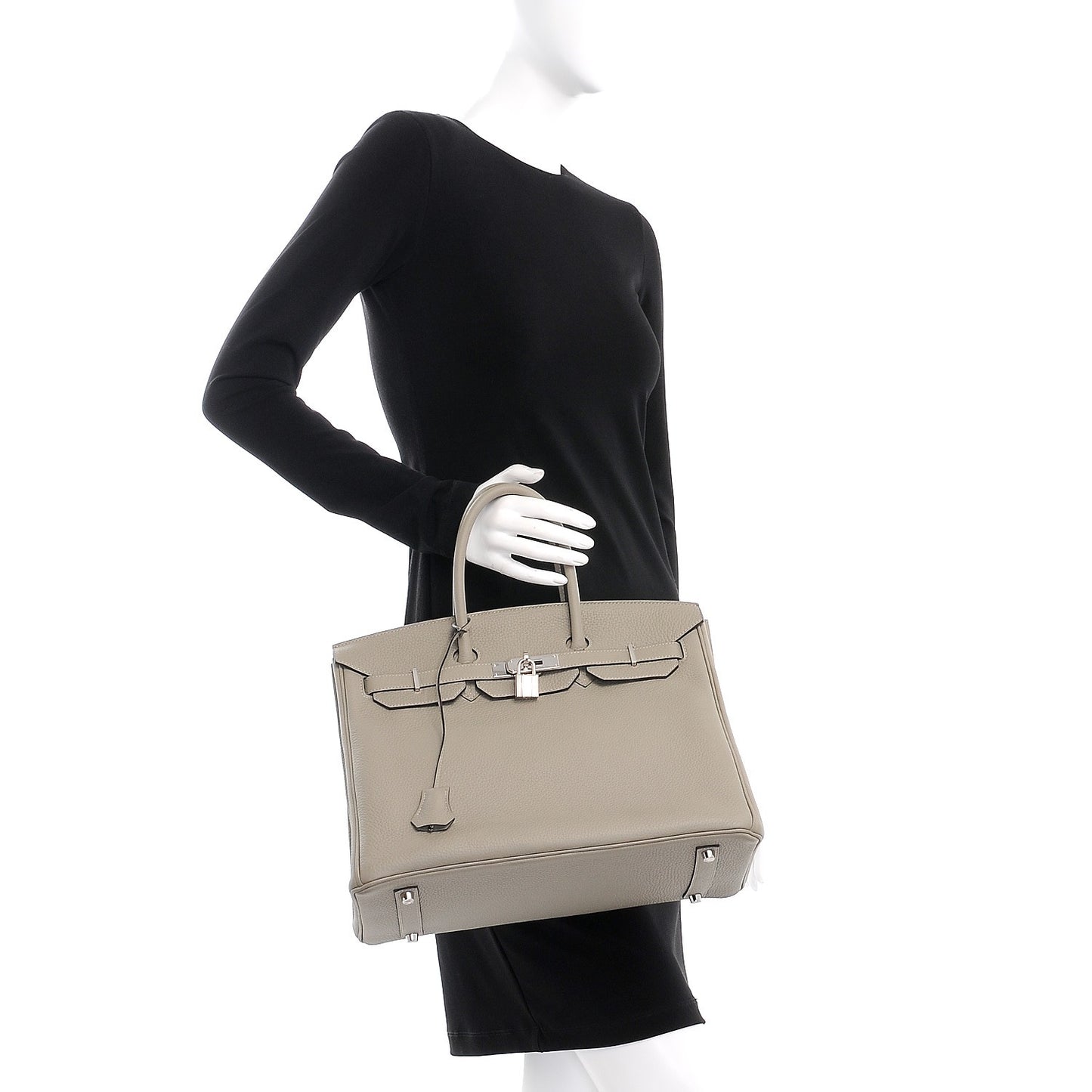 Taurillon Clemence Birkin 35 Sauge