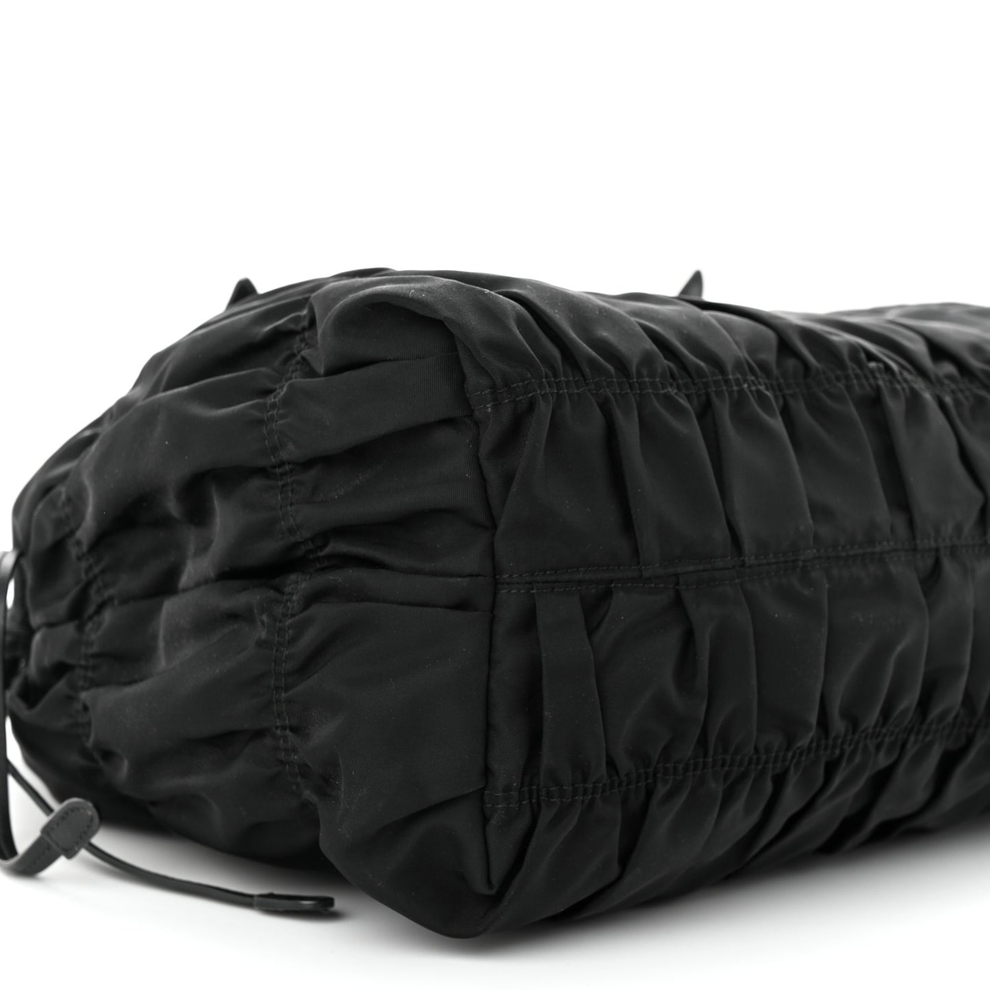 Tessuto Nylon Gaufre Tote Black