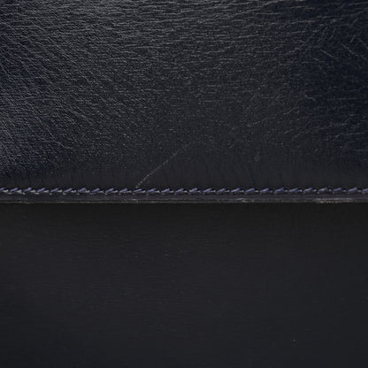Hermes Box Kelly Sellier 32 Bleu Marine 16 of 17
