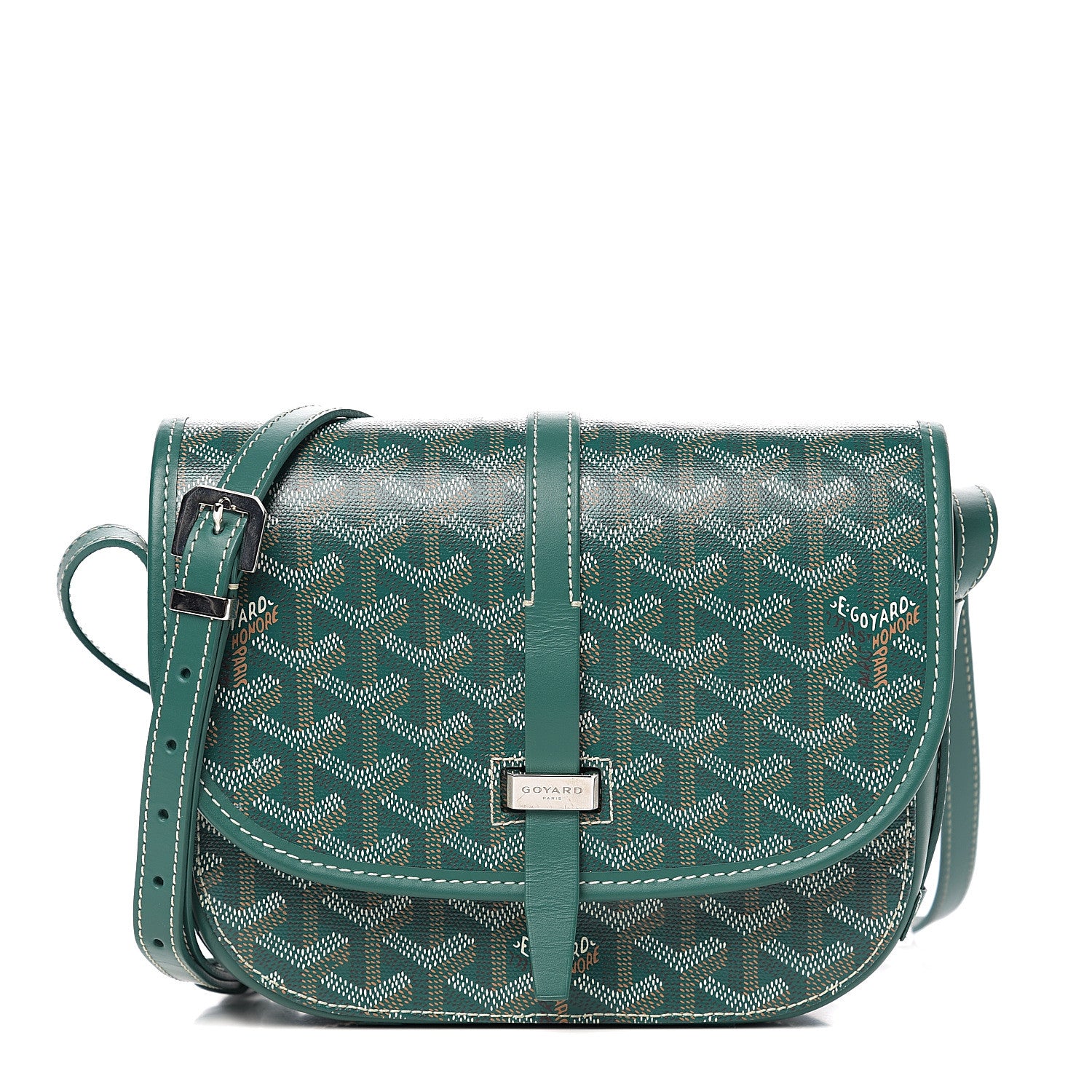 Goyard Goyardine Belvedere II PM Messenger Bag Green 1 of 11