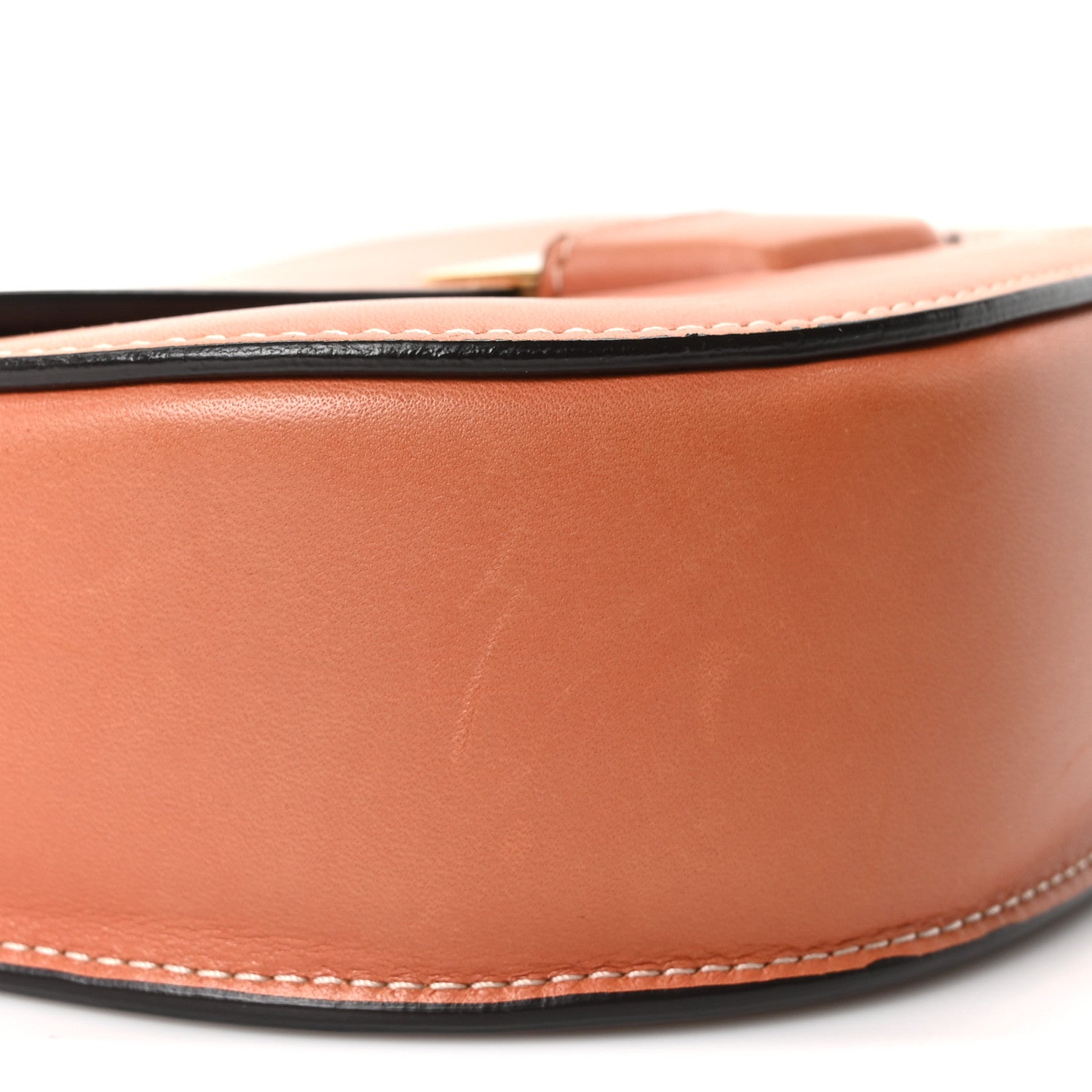 Celine Supersoft Calfskin Small Trotteur Terracotta 9 of 10