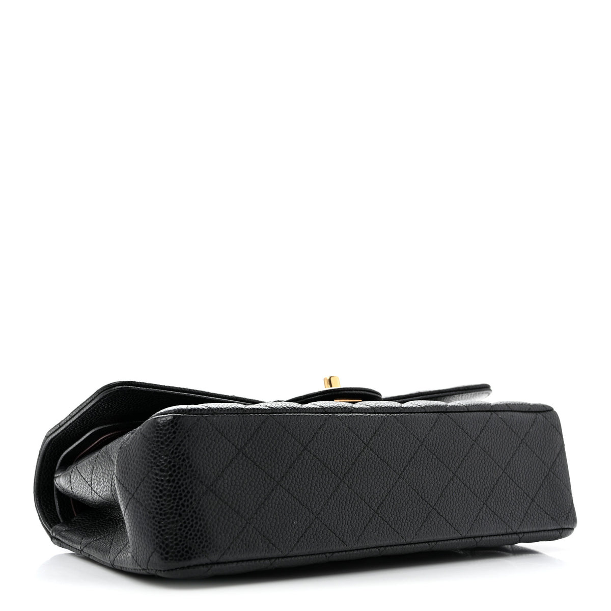 Chanel Caviar Quilted Medium Double Flap Black 4 of 13