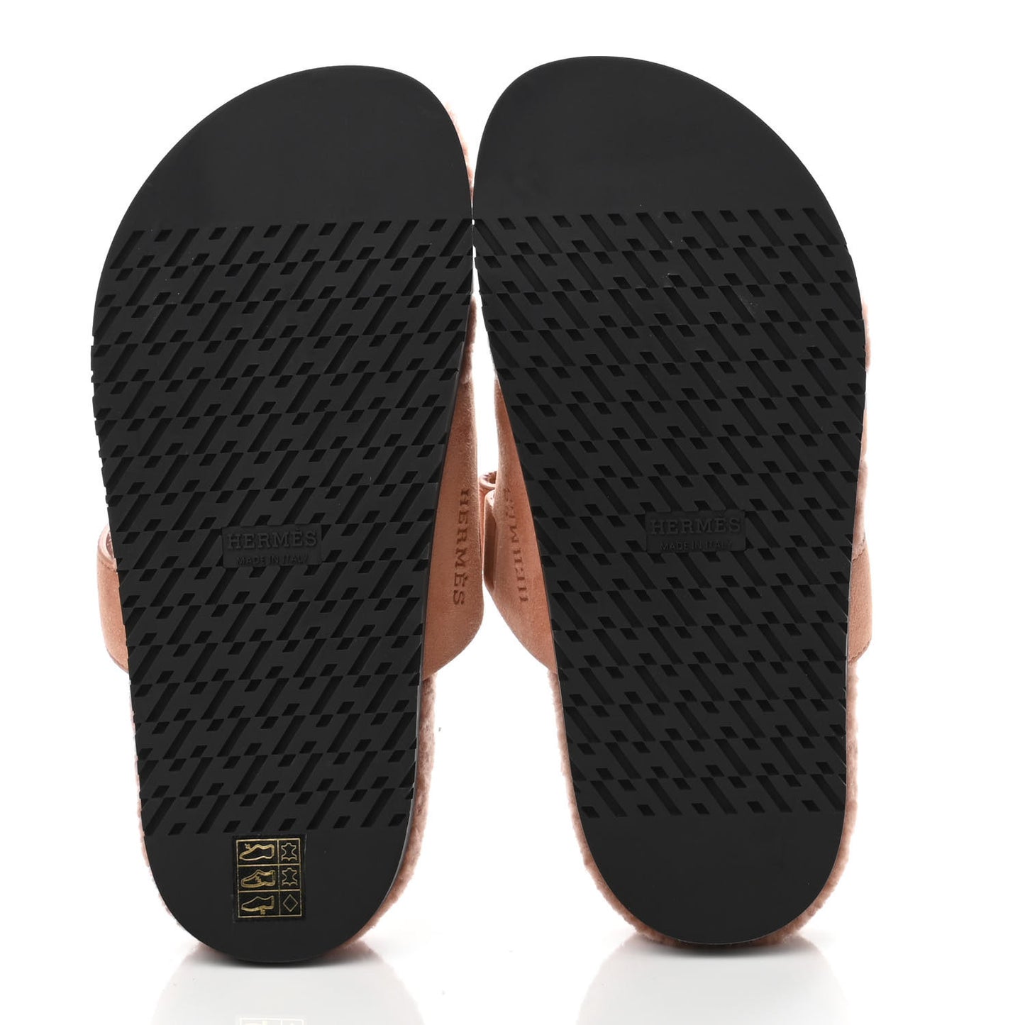 Suede Goatskin Woolskin Womens Chypre Sandals 37 Rose Aube