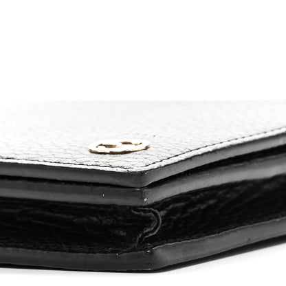 Gucci Dollar Calfskin Medium Betty Chain Wallet Black 9 of 10
