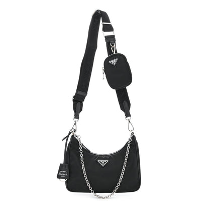 Prada Nylon Re-Edition 2005 Shoulder Bag Black 1 of 13