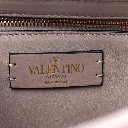 Valentino Garavani Nappa Large Roman Stud Shoulder Bag Rose Cannelle 6 of 9