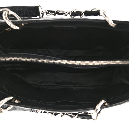 Chanel Caviar Quilted Grand Shopping Tote GST Black 5 of 10