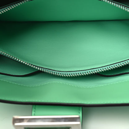 Salvatore Ferragamo Calfskin Trifolio Shoulder Bag Light Green 7 of 13