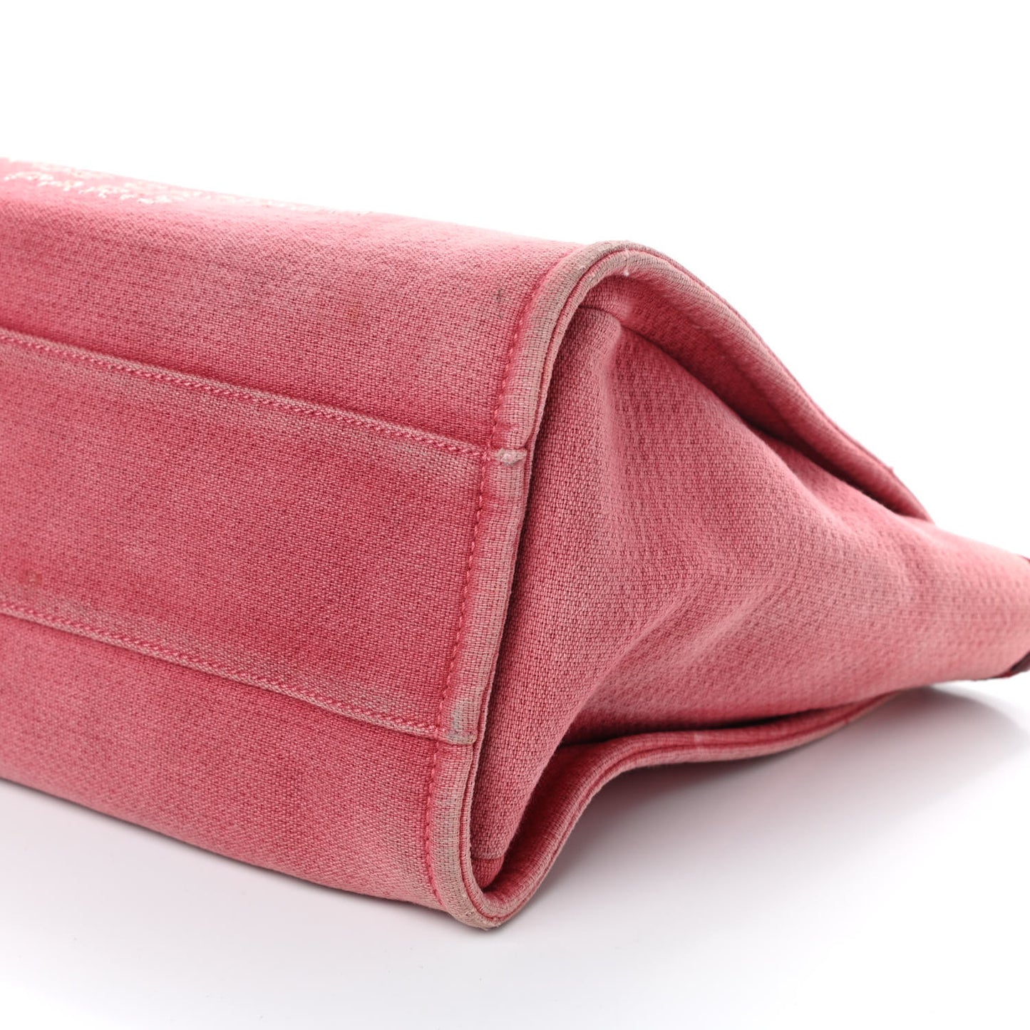 Canvas Small Deauville Tote Red