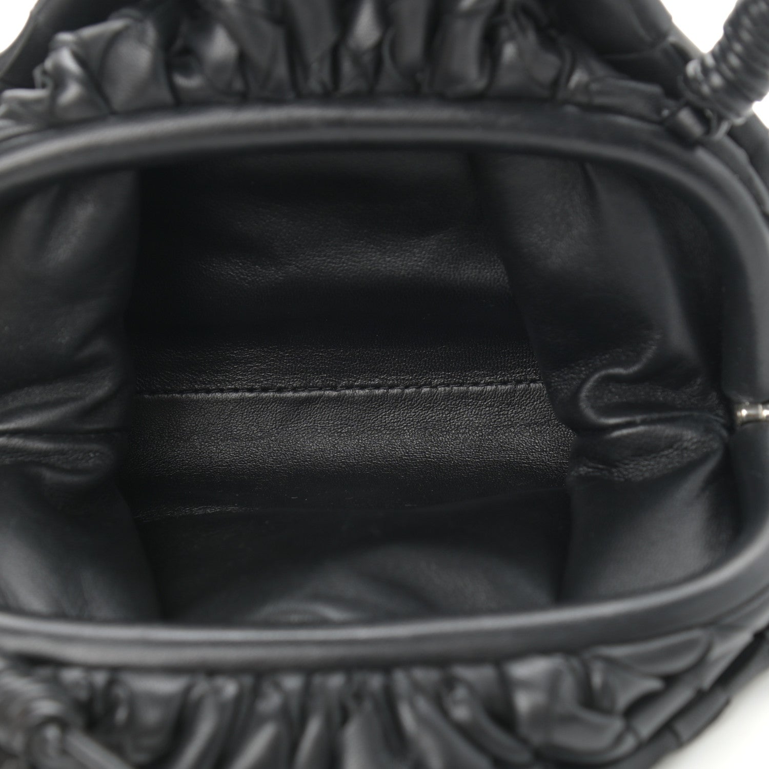 Bottega Veneta Nappa Intrecciato The Mini Pouch Black 5 of 10