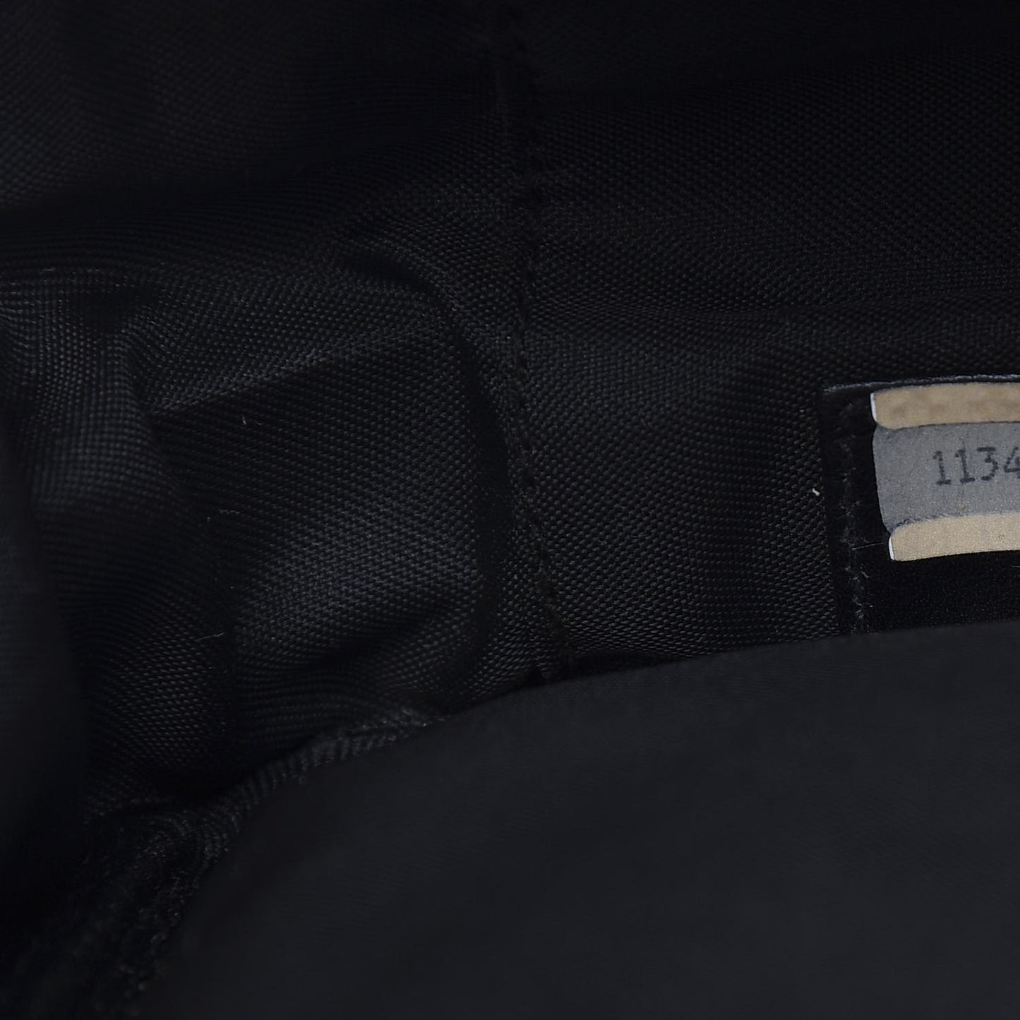 Lambskin Stitched Suitcase Travel Bag Black