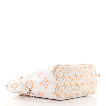 Louis Vuitton Monogram Giant By The Pool 2.0 Neverfull MM Beige 4 of 9