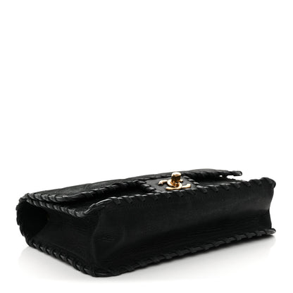 Chanel Iridescent Calfskin Small Happy Stitch Flap Black 4 of 10