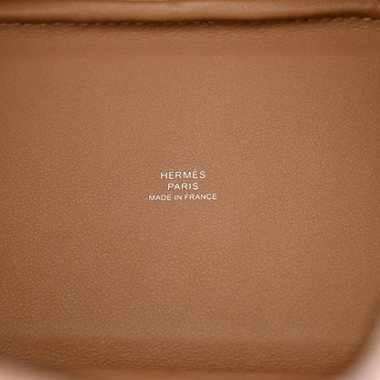 Hermes Swift Micro Lucky Daisy Picotin Lock Chai Rose White 6 of 11
