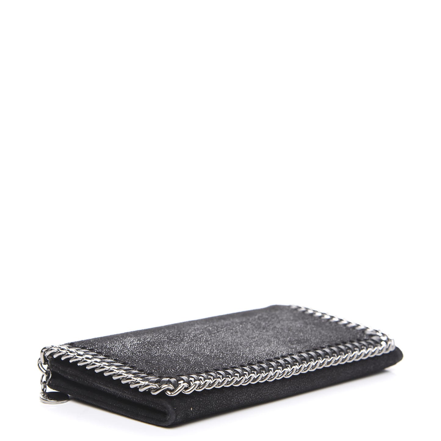 Shaggy Deer Falabella Flap Wallet Black