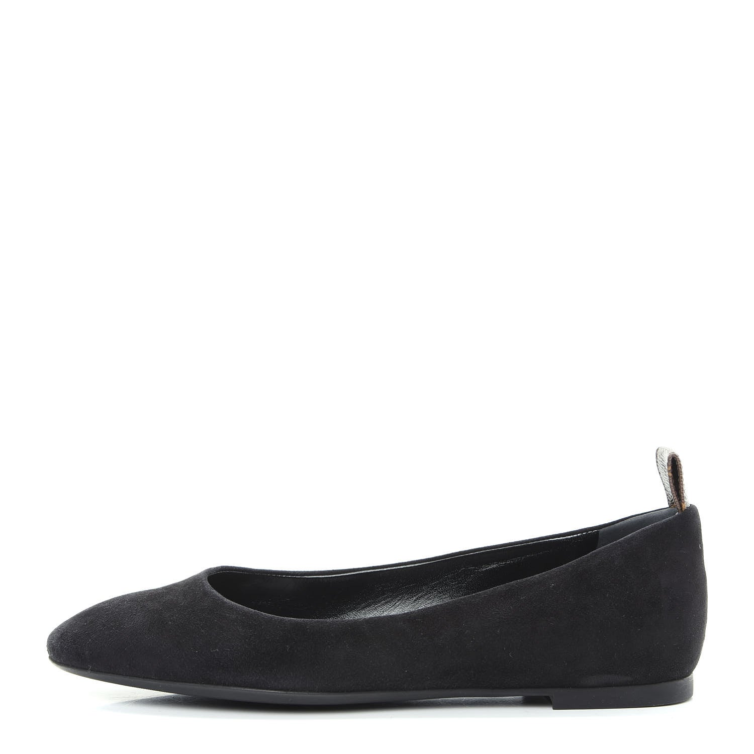 Louis Vuitton Suede Monogram Uniformes Ballet Flats 39 Black 1 of 10