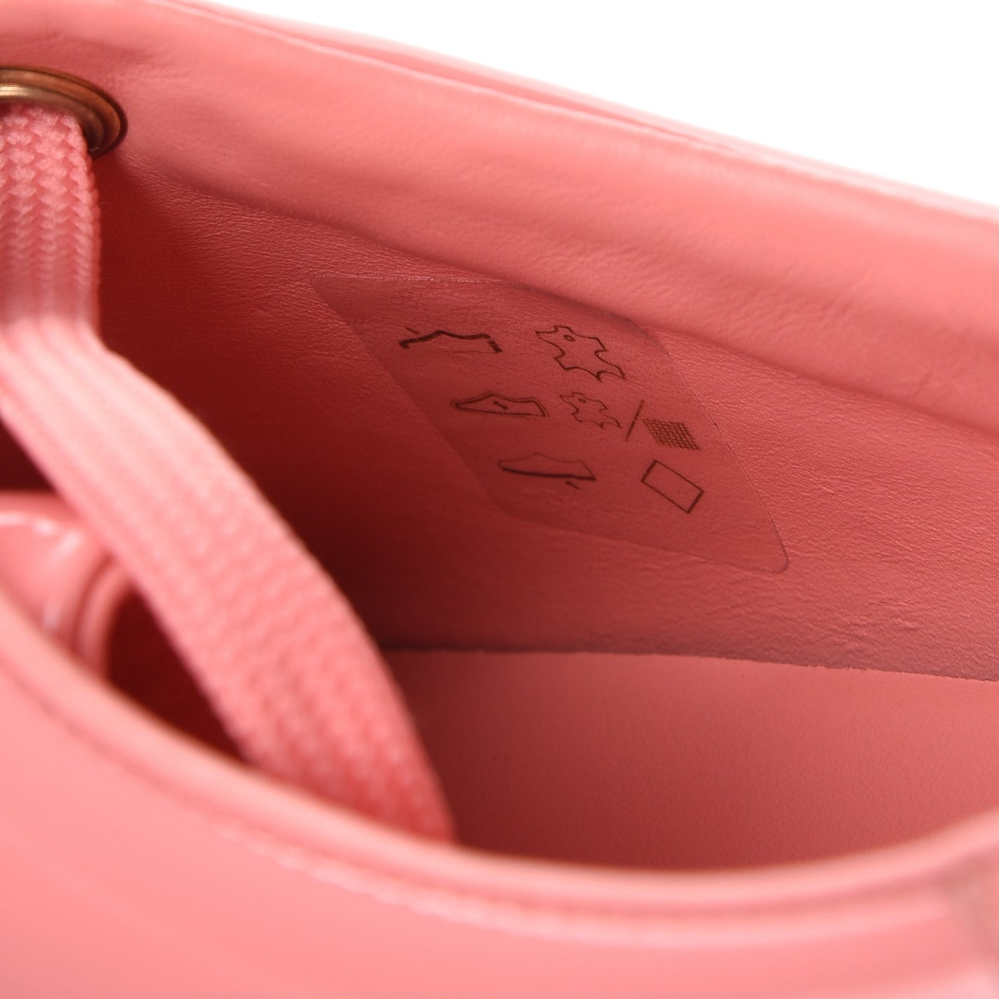 Patent Calfskin Frontrow Sneakers 39.5 Rose