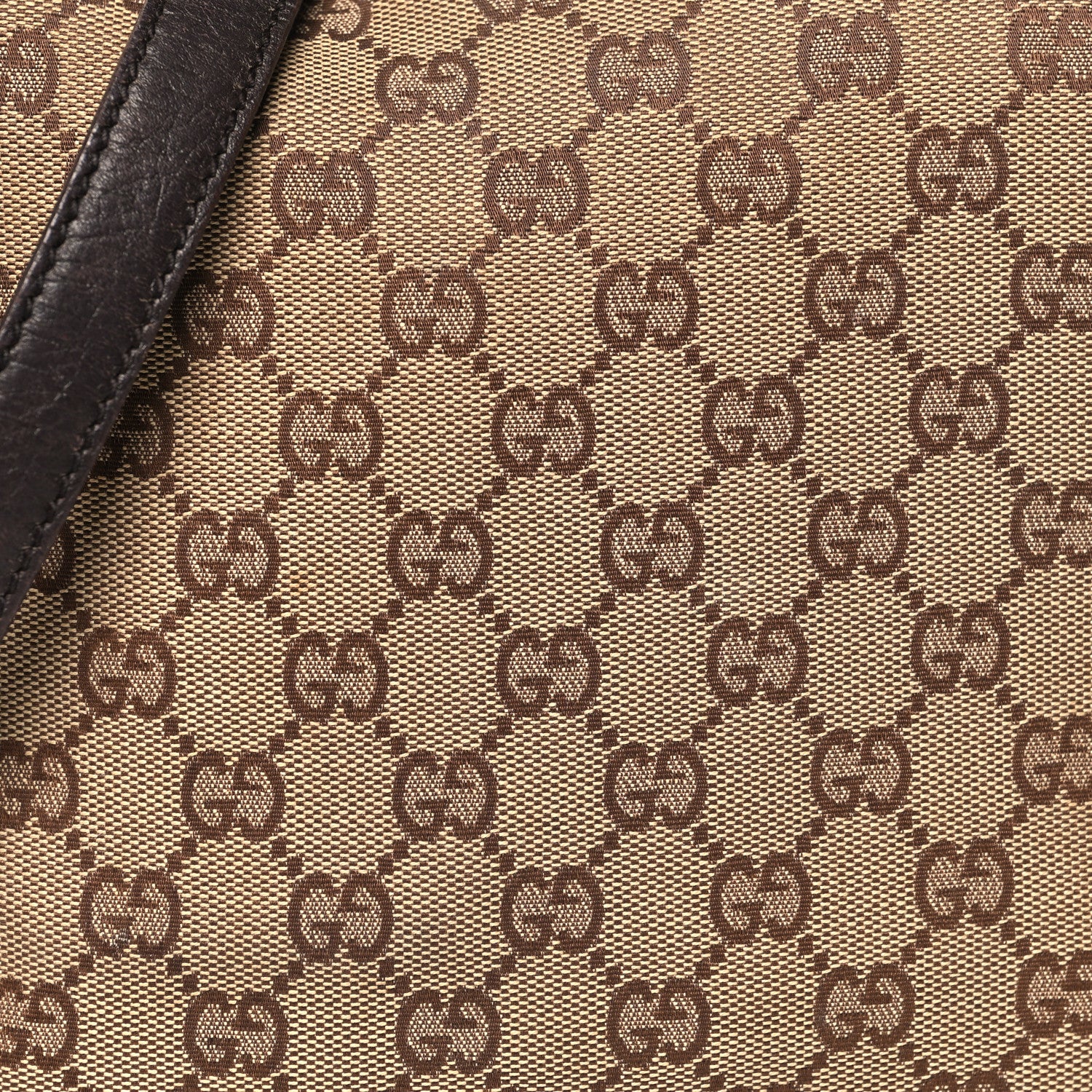 Gucci Monogram Web Jolicoeur Charms Messenger Dark Brown 8 of 14