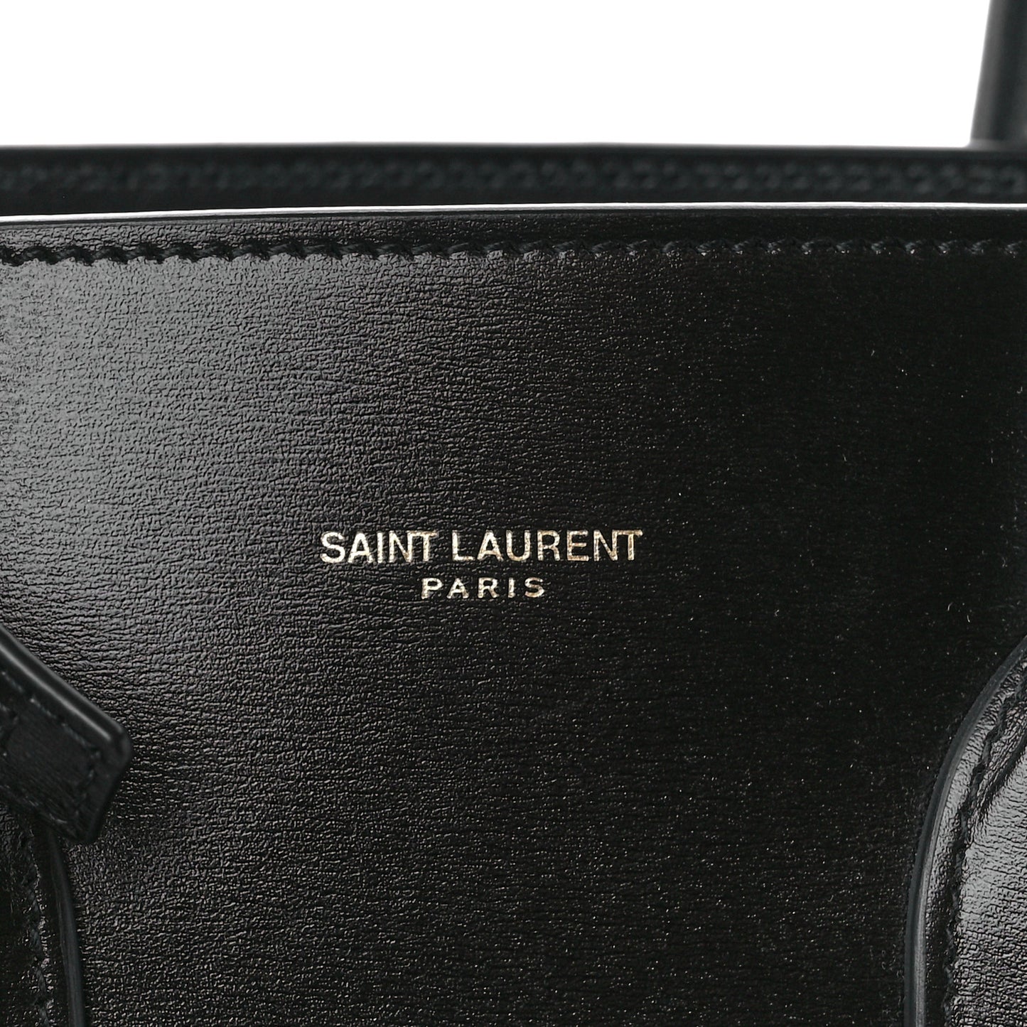 Calfskin Small Sac De Jour Black