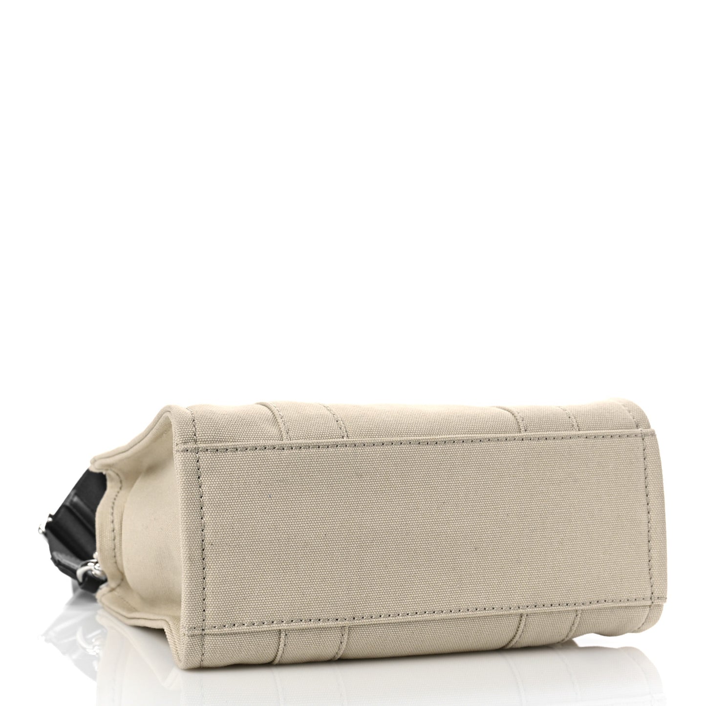 Cotton Canvas Mini The Traveler Tote Bag Beige