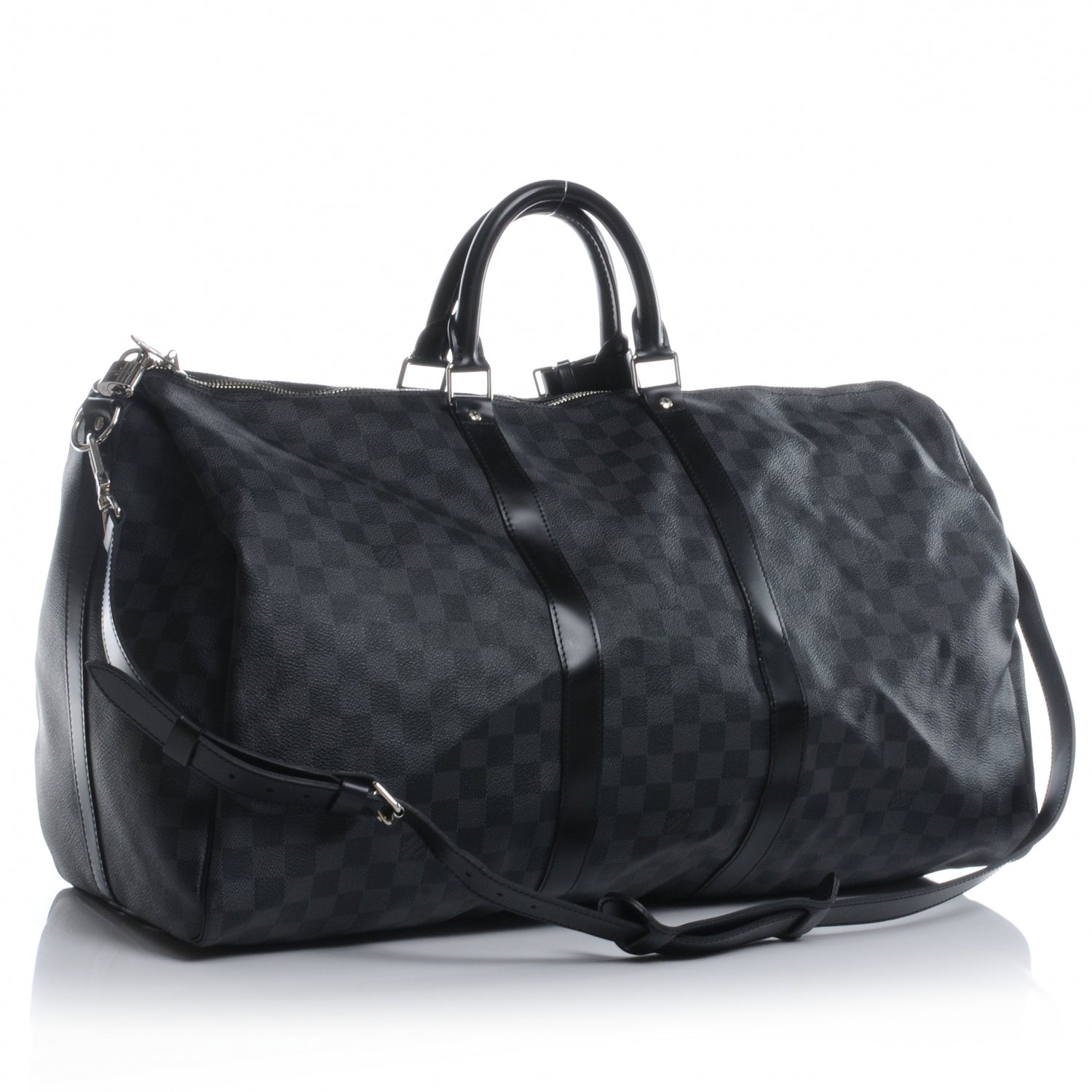Louis Vuitton Damier Graphite Keepall Bandouliere 55 3 of 7