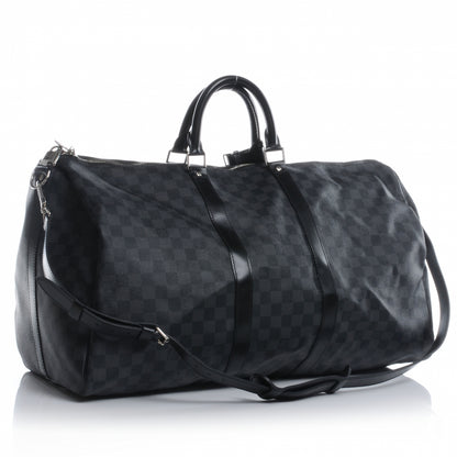Louis Vuitton Damier Graphite Keepall Bandouliere 55 3 of 7