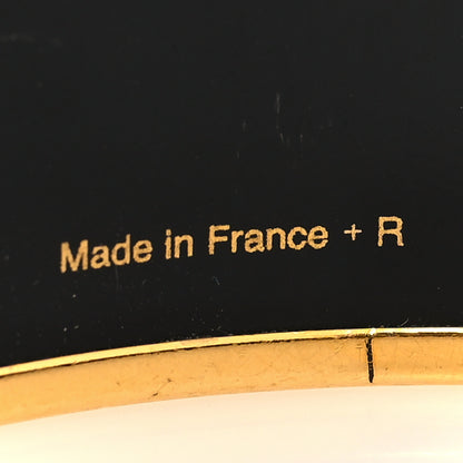 Hermes Enamel Printed Festival des Amazones Wide Bracelet 62 Vie D Artiste 5 of 5