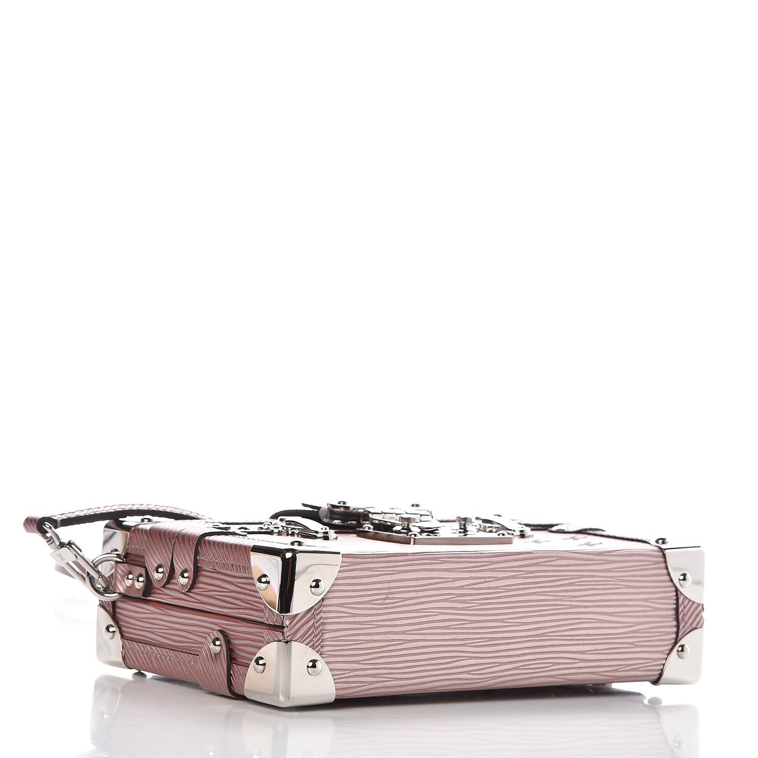 Louis Vuitton Epi Petite Malle Rose Gold 4 of 7
