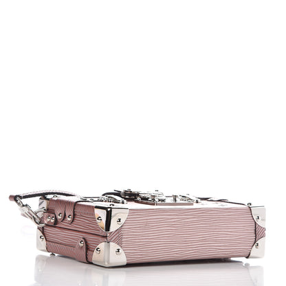 Louis Vuitton Epi Petite Malle Rose Gold 4 of 7