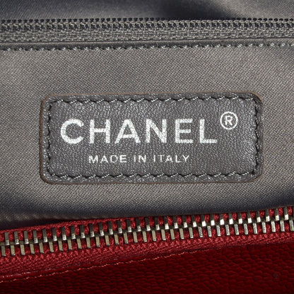 Chanel Caviar XL Grand Shopping Tote GST Red 6 of 7