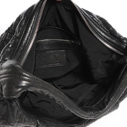 Alexander Wang Pebbled Lambskin Morgan Hobo Black Silver Hardware 5 of 7