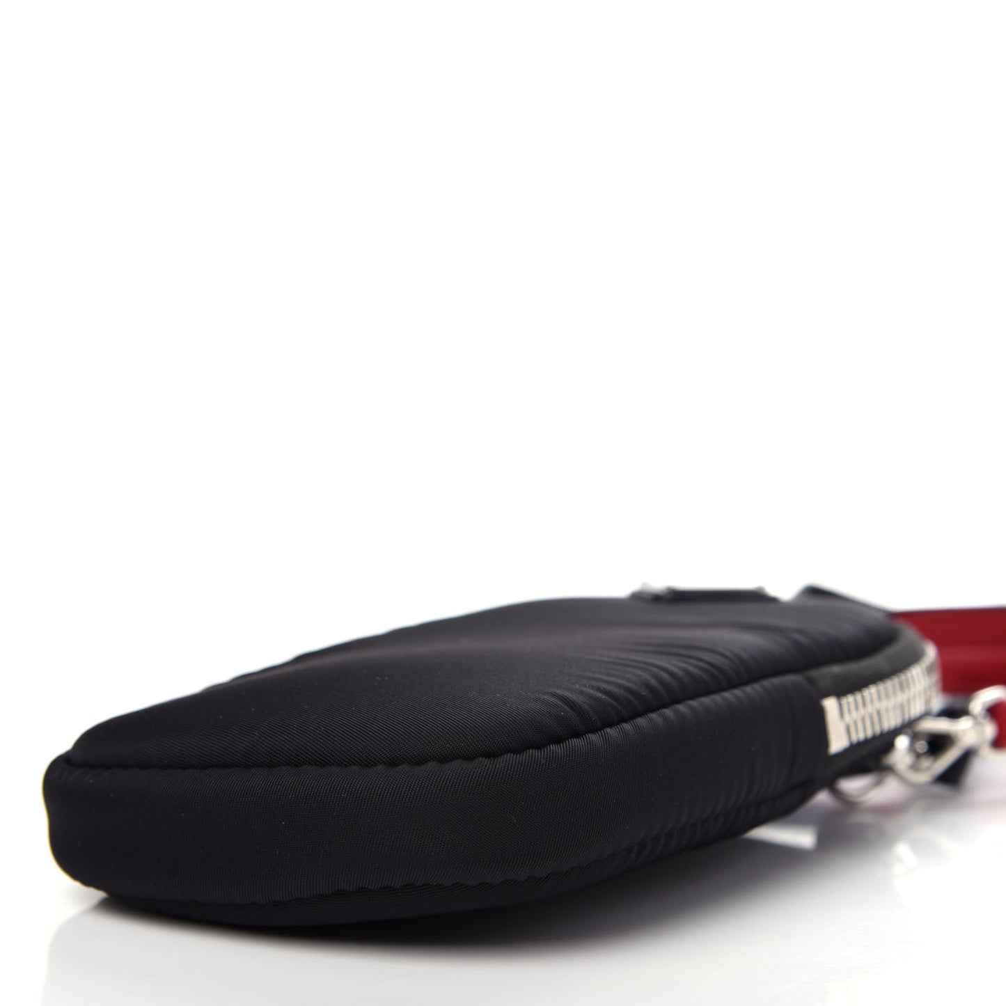 Tessuto Nylon Pocket Mini Bag Black