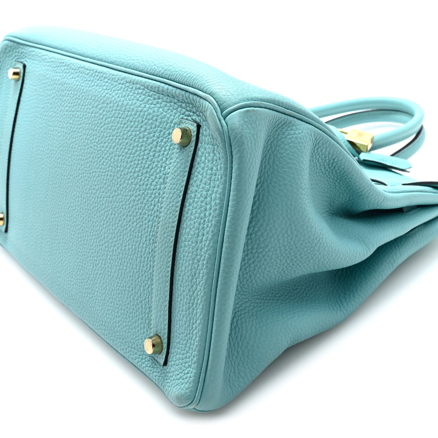 Togo BIRKIN 35 Bleu Atoll