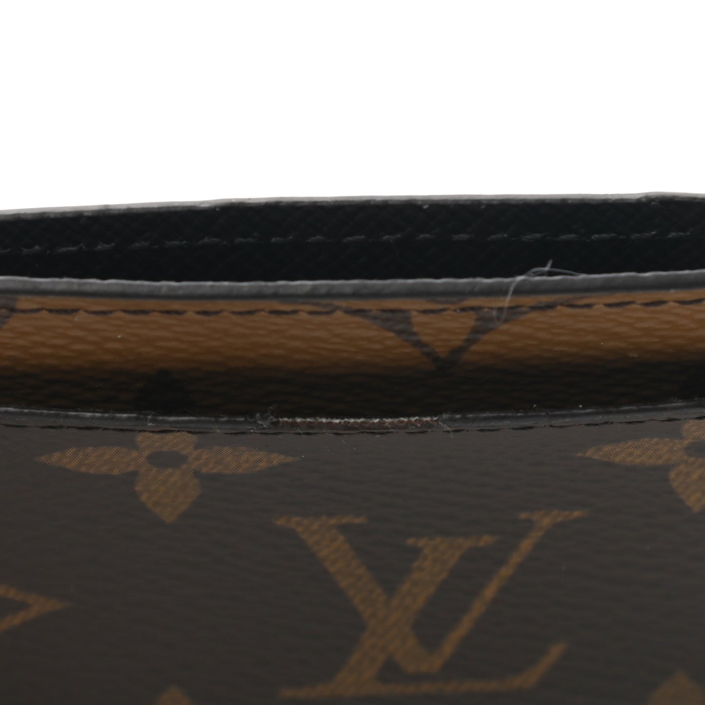 Reverse Monogram Card Holder