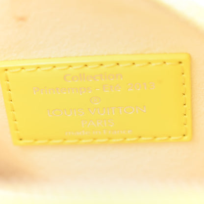 Louis Vuitton Damier Facette Speedy Cube PM Yellow 6 of 10
