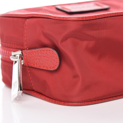 Gucci Nylon Monogram Small Dolmias Pouch Vibrant Red 5 of 9