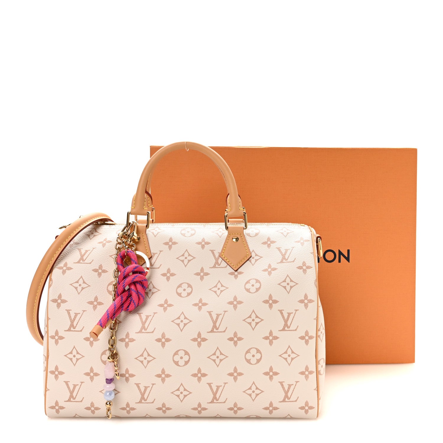 Louis Vuitton Monogram Dune Lucky Speedy Soft 30 Pink 10 of 10