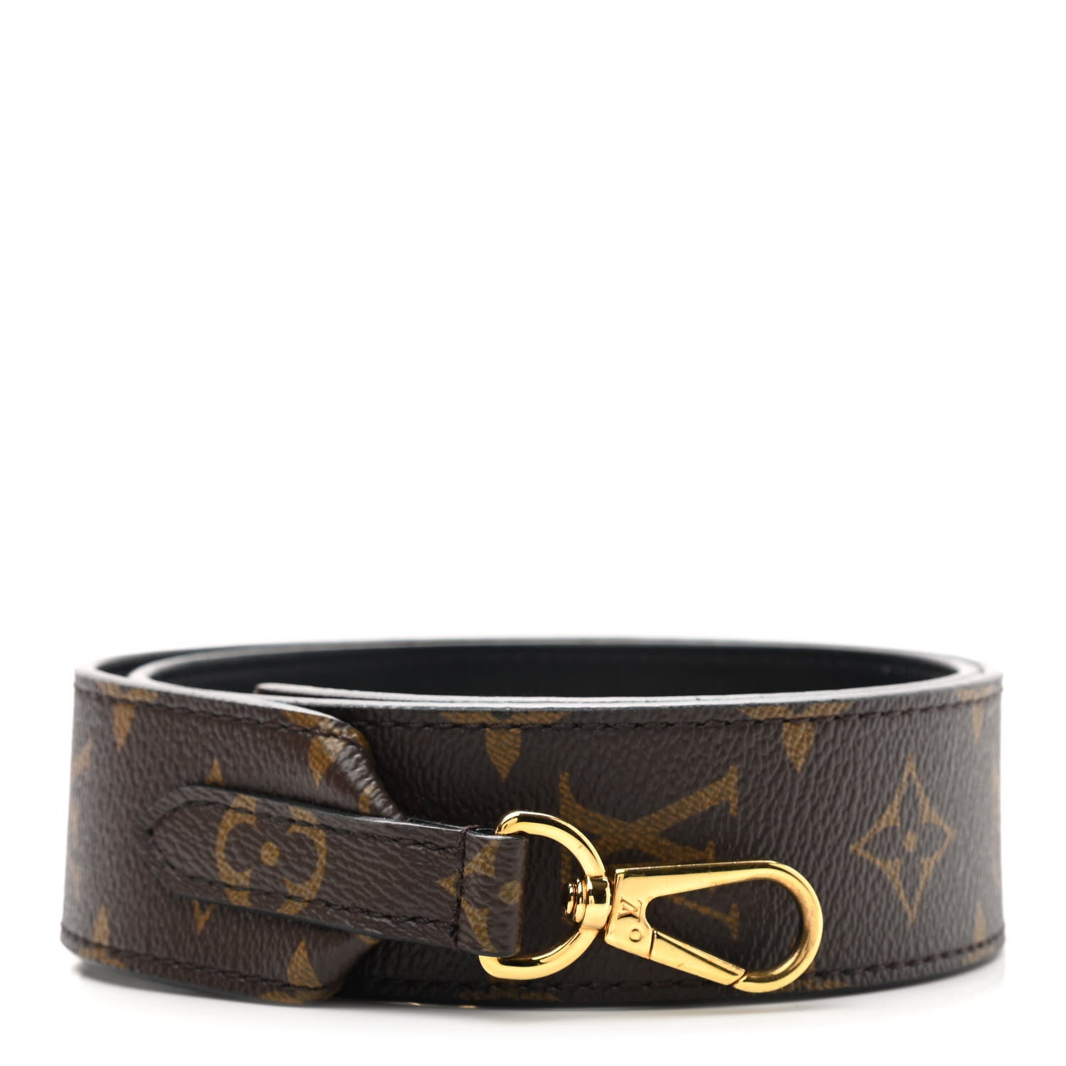 Louis Vuitton Monogram Bandouliere Shoulder Strap Black 1 of 3