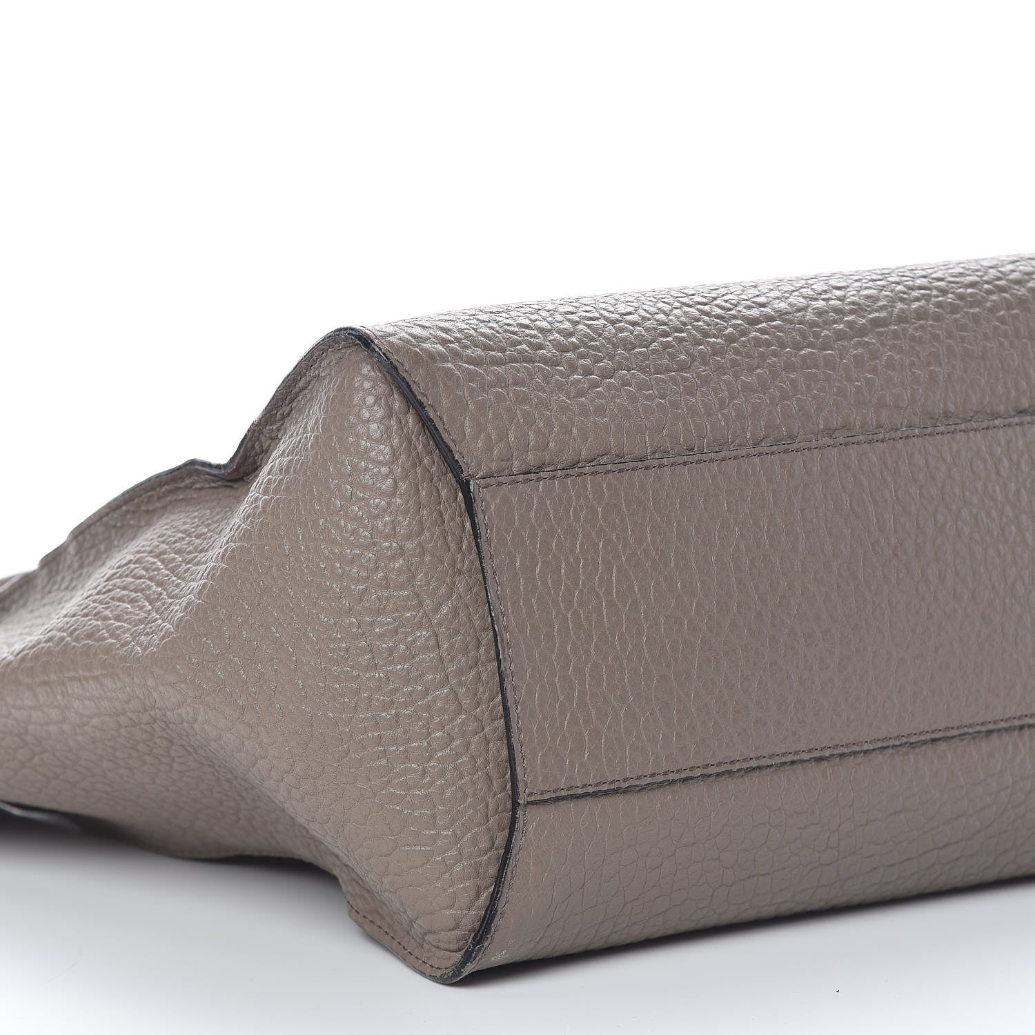 Burberry Heritage Grain Medium Woodbury Tote Pale Taupe 7 of 12