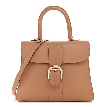 Delvaux Box Calfskin MM Brillant Satchel Vison 1 of 15