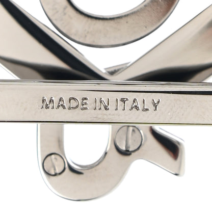 Christian Dior Palladium CD Diamond Belt Buckle 4 of 4