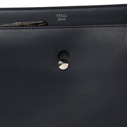 Fendi Vitello Baltico Dolce Elaphe DotCom Satchel Lavagna Ortensia Multicolor 7 of 10