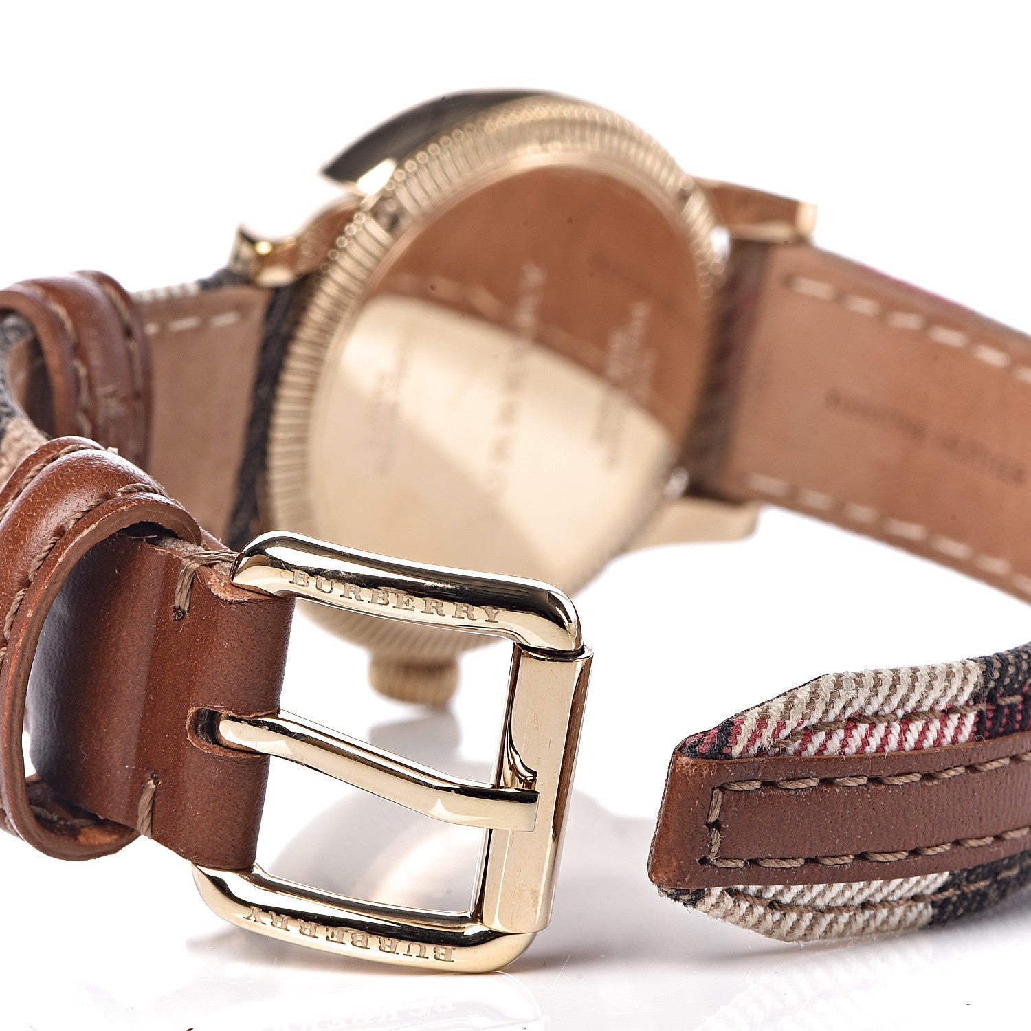 Burberry Stainless Steel Calfskin 38mm Quartz Watch BU7853 7 of 9