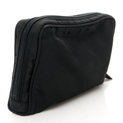 Prada Tessuto Nylon Vela Cosmetic Pouch Black 3 of 11