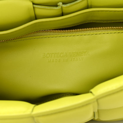 Bottega Veneta Nappa Maxi Intreccio Padded Cassette Crossbody Bag Lime 6 of 10